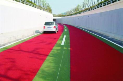 生态彩色防滑路面